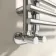 Cannes Chrome Designer Heated Towel Rail 800x500mm