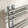 Cannes Chrome Designer Heated Towel Rail 800x500mm