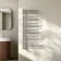 Cannes Chrome Designer Heated Towel Rail 1200x500mm