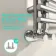 Cannes Chrome Designer Heated Towel Rail 1600x500mm