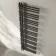 Cannes Matt Black Designer Heated Towel Rail 1600x500mm