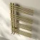 Cannes Brushed Brass Designer Heated Towel Rail 800x500mm