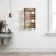 Santorini Brushed Copper Flat Panel Heated Towel Rail 800x450mm