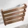 Santorini Brushed Copper Flat Panel Heated Towel Rail 1000x600mm