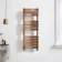 Santorini Brushed Copper Flat Panel Heated Towel Rail 1200x450mm