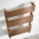 Santorini Brushed Copper Flat Panel Heated Towel Rail 1200x450mm