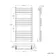 Santorini Brushed Copper Flat Panel Heated Towel Rail 1200x600mm