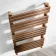 Santorini Brushed Copper Flat Panel Heated Towel Rail 1400x450mm