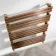 Santorini Brushed Copper Flat Panel Heated Towel Rail 1400x600mm