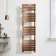 Santorini Brushed Copper Flat Panel Heated Towel Rail 1600x450mm