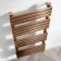 Santorini Brushed Copper Flat Panel Heated Towel Rail 1600x450mm