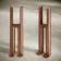 Antique Copper Traditional 2 Column Radiator Feet