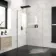 Copenhagen Easy Clean 8mm Wet Room Shower Glass Panel 1400mm