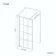 Munich Matt Black Grid Easy Clean 8mm Wet Room Shower Glass Panel 900mm
