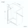 Vienna Matt Black Easy Clean 8mm Hinged Shower Door 1400mm