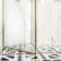 Munich Brushed Brass Framed Easy Clean 8mm Wet Room Shower Glass Panel 700mm