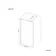 Munich Brushed Brass Framed Easy Clean 8mm Wet Room Shower Glass Panel 1000mm