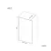 Munich Brushed Brass Framed Easy Clean 8mm Wet Room Shower Glass Panel 1200mm