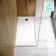 Doha Rectangular Gloss White Anti-slip Stone Shower Tray 1500x700mm