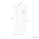 Doha Rectangular Gloss White Anti-slip Stone Shower Tray 1600x700mm