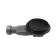 Shower Tray Waste - Matt Black Dome