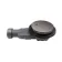 Shower Tray Waste - Brushed Gunmetal Dome