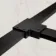 Antwerp Matt Black Wet Room Glass Enclosure Connector