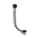 Standard Bath Pop-Up Waste With Overflow - Matt Black Finish