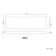 Gloss White Wooden Bath Front Panel 1700mm
