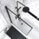 Zurich Easy Clean Matt Black Framed Bath Screen - 1000mm