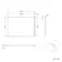 700 Super Strength Reinforced Acrylic P Shaped Bath End Panel
