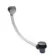 Brushed Gunmetal Click Clack Bath Waste With Overflow