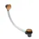Brushed Copper Click Clack Bath Waste With Overflow