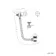 Chrome Bath Mixer Filler & Click Clack Waste