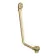 Brushed Brass Traditional Bath Waste with Chain