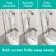 Lucan Easy Clean 6mm Chrome Folding Bath Screen - 800mm