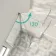 L Shaped Easy Clean 6mm Brushed Gunmetal Bath Screen