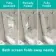 Lucan Easy Clean Chrome 6mm L Shaped Folding Bath Screen