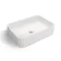 Missouri Matt White Fluted Rectangular Counter Top Stone Basin 450x320mm