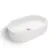 Missouri Matt White Pill Counter Top Stone Basin 500x320mm