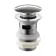 Chrome Dome Top Pop Up Basin Waste - Slotted