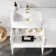 Brushed Brass Pill Basin Overflow Ring