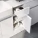 Foster Gloss White Side Cabinet Unit 300mm