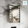 Madison Battery Powered Illuminated LED Cloakroom Mirror Cabinet 600x400mm