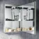 Emielia Illuminated LED Mirror Cabinet With BLUETOOTH Speaker 700x500mm