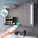 Emielia Illuminated LED Mirror Cabinet With BLUETOOTH Speaker 600x1000mm