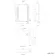 Mia Battery Powered Black Framed Illuminated LED Mirror Cabinet 710x500mm