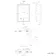 Mia Black Framed Illuminated LED Mirror Cabinet With BLUETOOTH Speaker 710x500mm