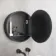 Mollie Black Framed Round Illuminated LED Mirror Cabinet 500mm
