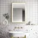Mia Matt Brass Illuminated LED Mirror Cabinet 710x500mm